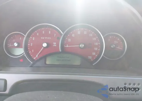 2004 Pontiac Gto z USA, uszkodzony, nr VIN 6G2VX12G44L262102